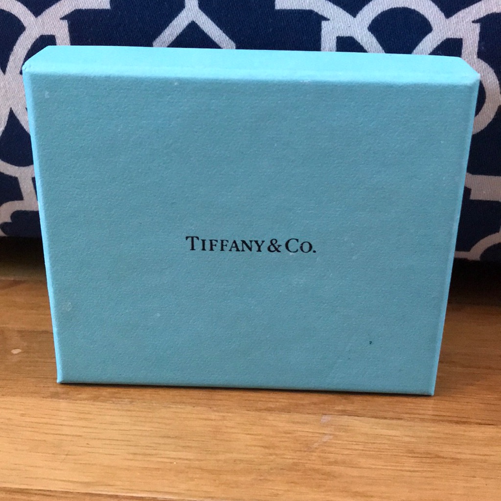 Authentic Tiffany Co Blue Box Empty
